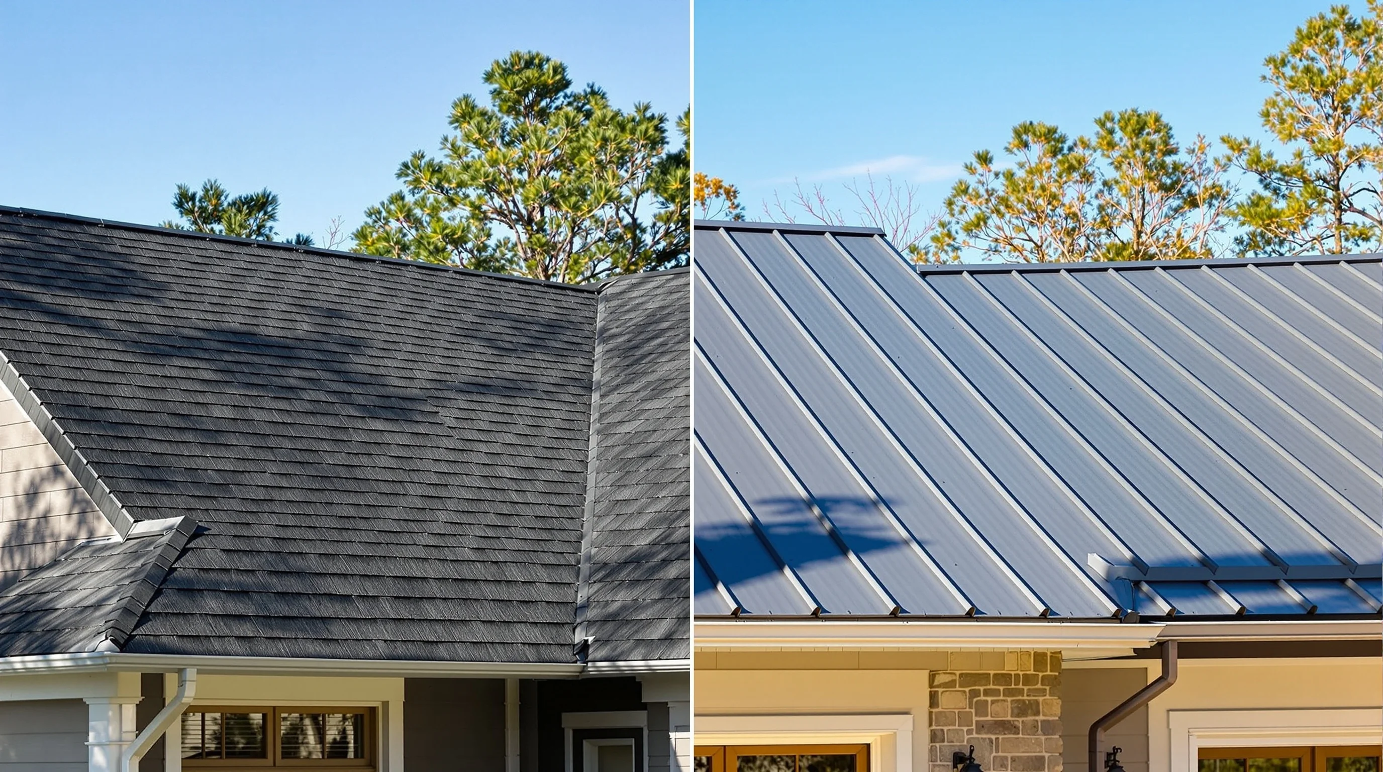 Asphalt Shingle vs Metal Roof in South Carolina: Which is Best for Your Home?
