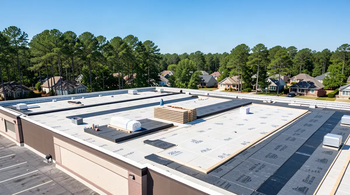 BUR roofing installation in Orangeburg SC