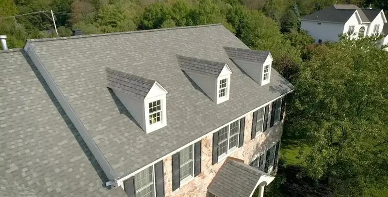 CertainTeed Landmark shingle roof aerial view in South Carolina